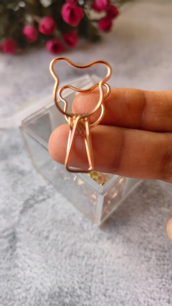 Metallic Paper Clips : 6 PCS of Stylish, Sleek & Super Useful Bling! - Image 4