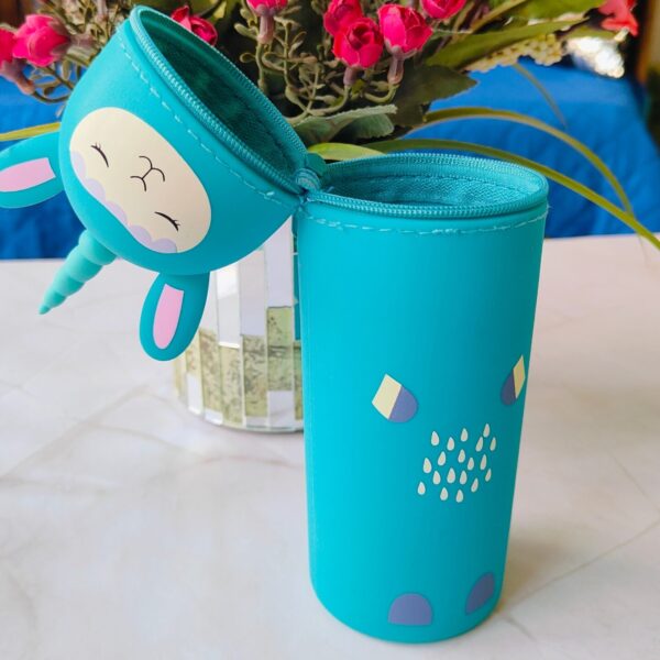 Silicone Pouch Pencil Case : Soft & Durable Stationery Holder - Image 2