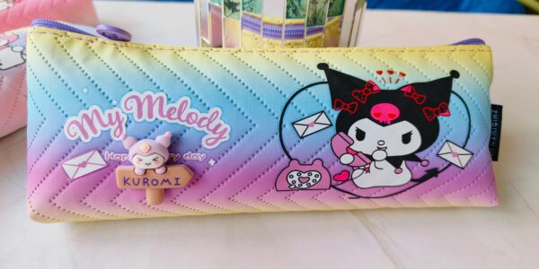 Kuromi Pencil Pouch : Cute & Edgy Stationery Case - Image 3