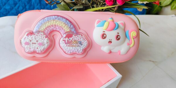 Unicorn Compass Box : Magical Stationery Organizer for Kids