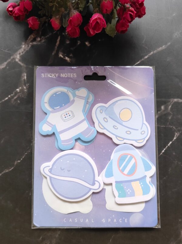 Beautiful Space Sticky Notes Set : Bright, Bold & Ready to Note! - Image 2