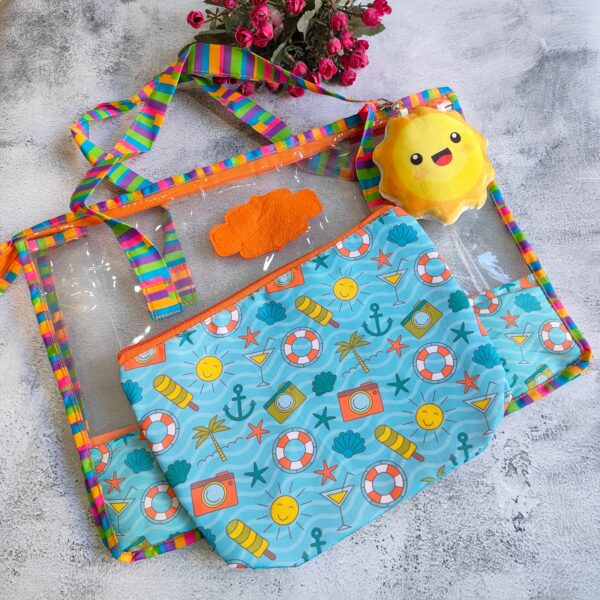 Premium Swimming Tote Bag with Pouch - Image 6