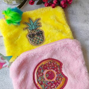 Girls Pink Pouch ? Donut / Pineapple Edition