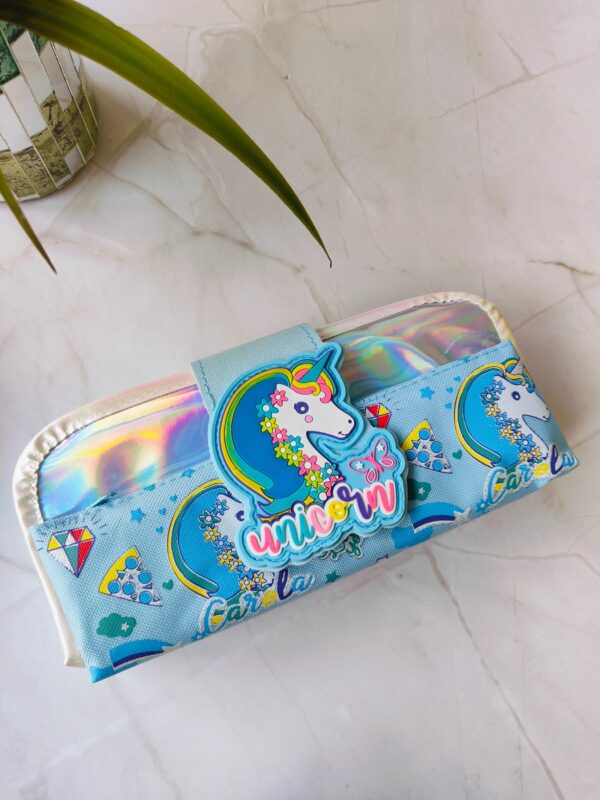 Holographic Pencil Pouches : Shine Bright, Stay Organised!