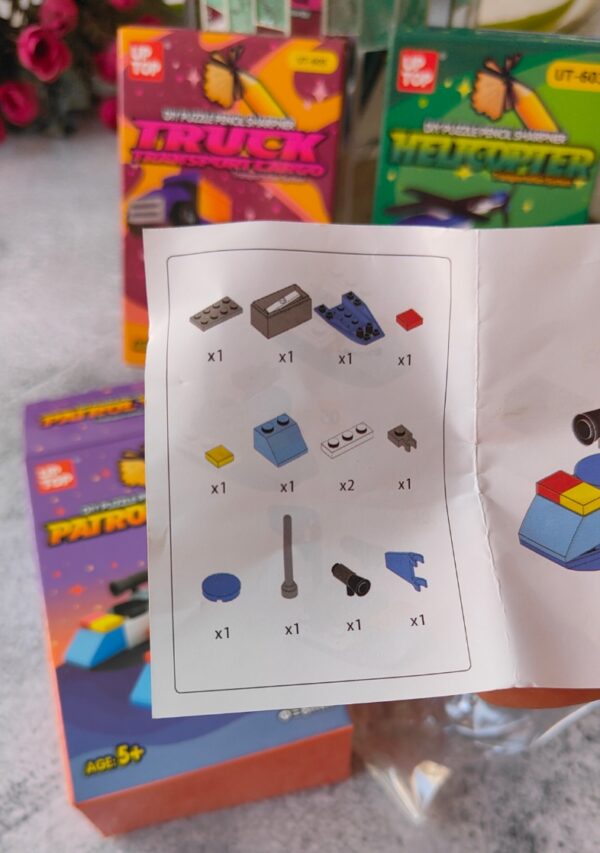 Lego like Building Block Pencil Sharpener - Image 3