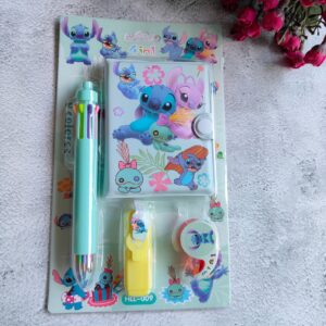 Must Have Stationery Combo Set : Diary+Highlighter+8 Color Changing Pen