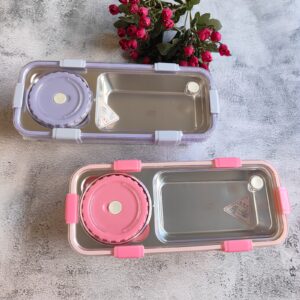 Sleek Bento Stainless Steel Lunch Box