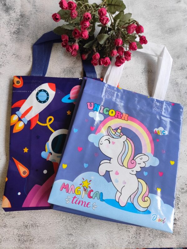 Space & Unicorn Print Gift Bags