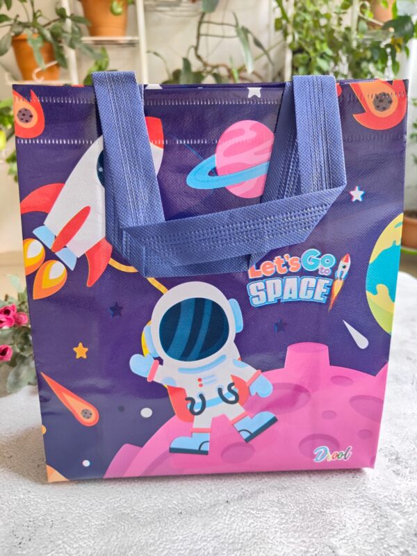 Space & Unicorn Print Gift Bags - Image 2