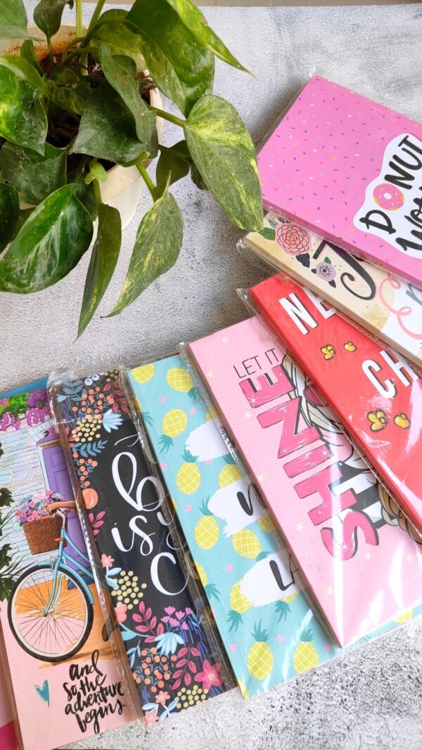 Quirky Quoted Notebook Diary A5