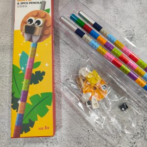 DIY Puzzle Pencil with Lego Topper : Build, Write, Repeat!