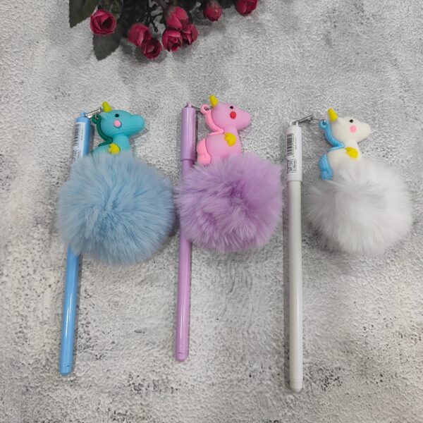 Unicorn Dream Pom Pom Pen